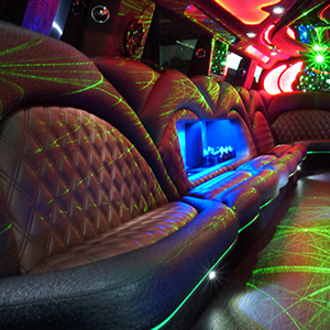limo-style seating